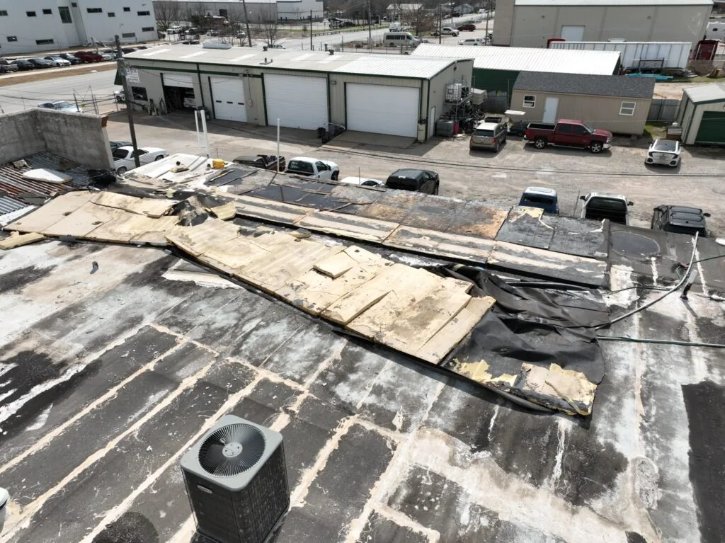 Commercial Hail Damage Roof Repair in Rochester, MN
