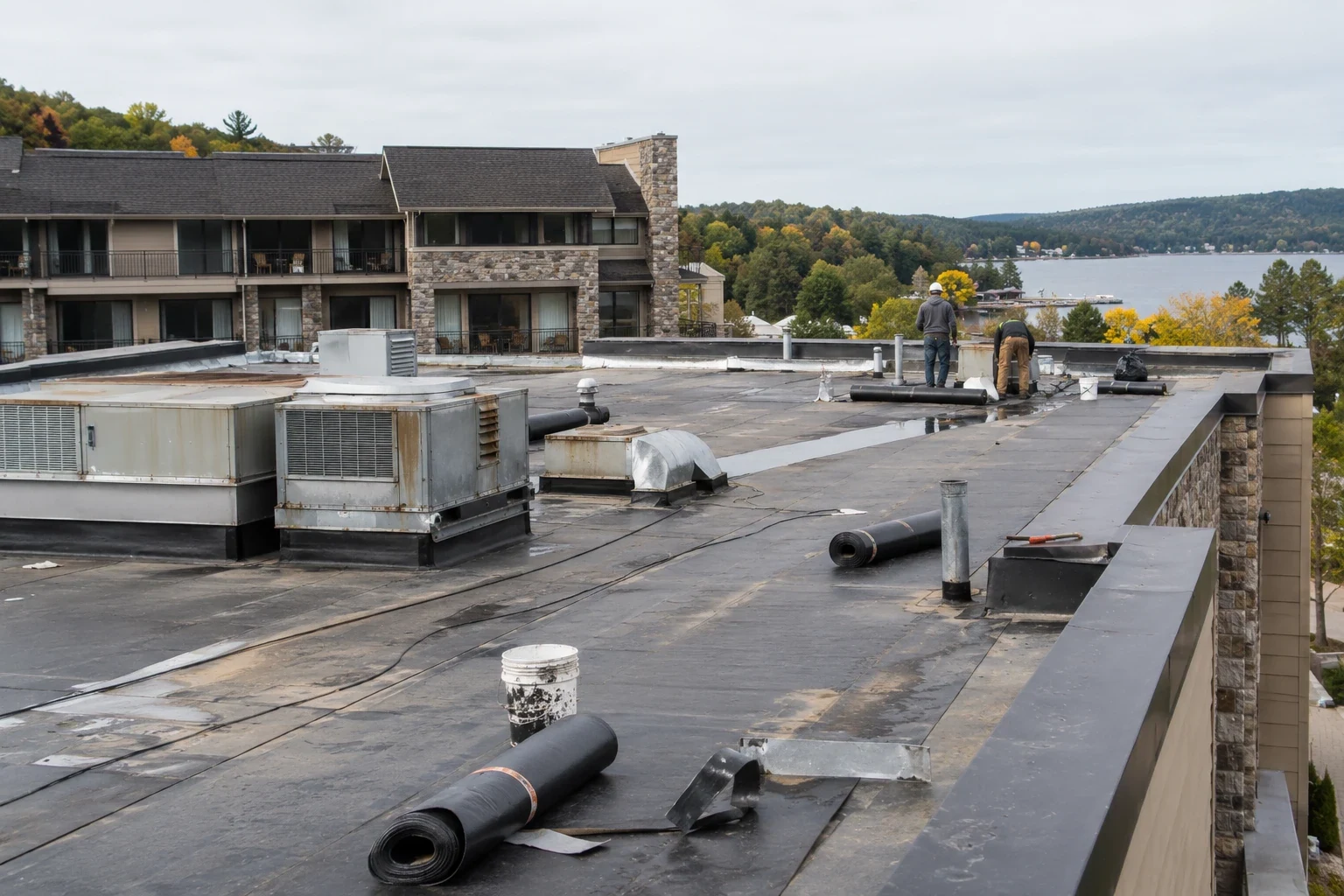 Commercial Roofing for Hospitality Groups in Rochester, MN