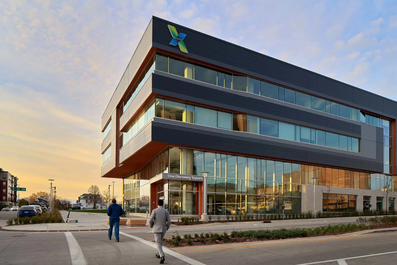 Commercial Roofing at Discovery Square, Rochester, MN