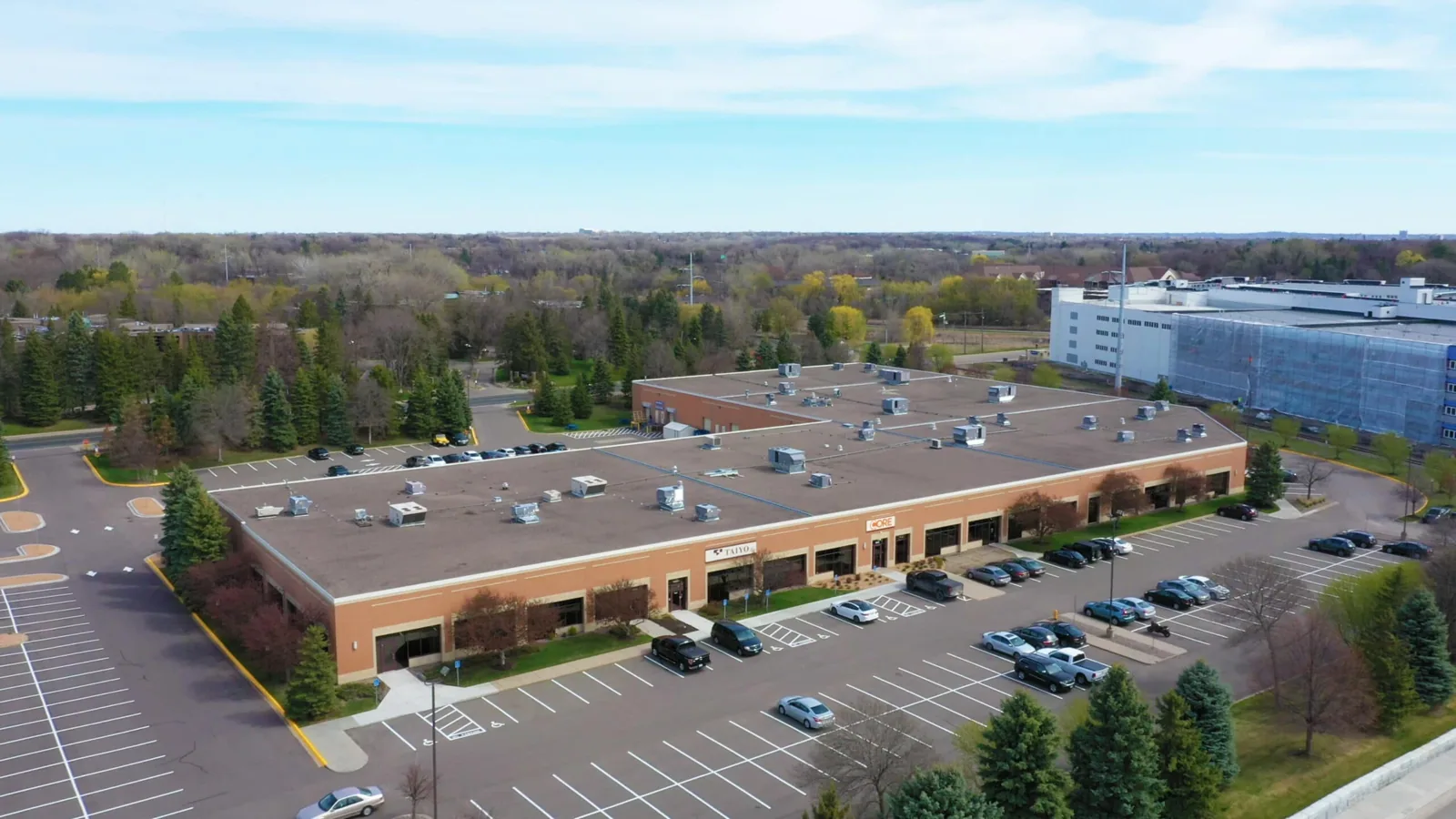 Commercial Roofing at Golden Hill Industrial Park, Rochester, MN