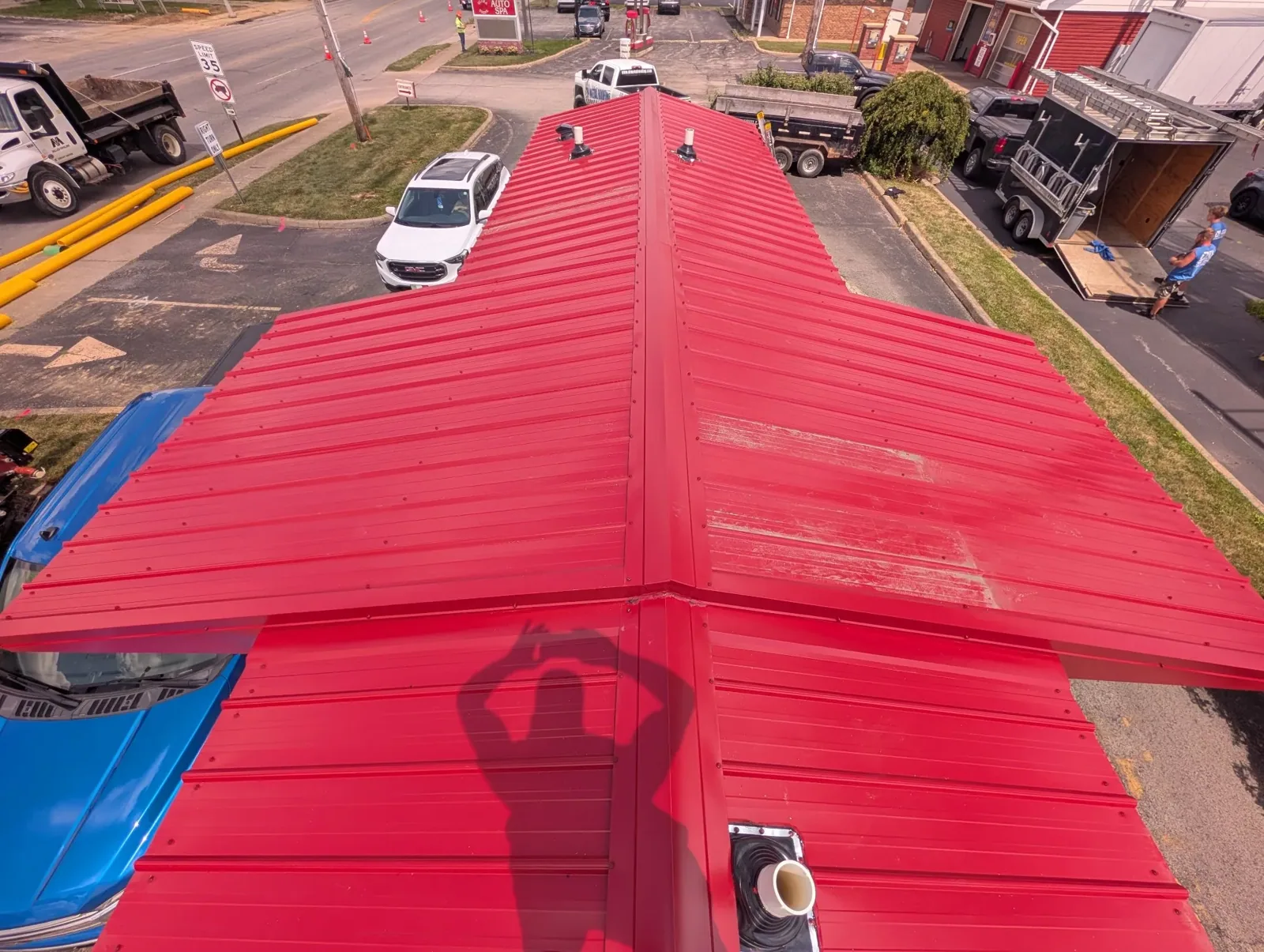 Commercial Roof Coating Restoration in Rochester, MN