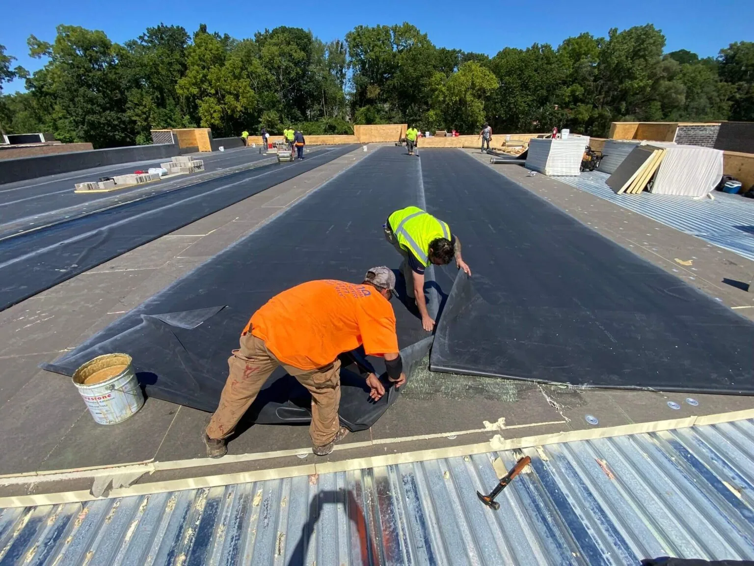 Commercial Roof Insulation and Cover Board in Rochester, MN