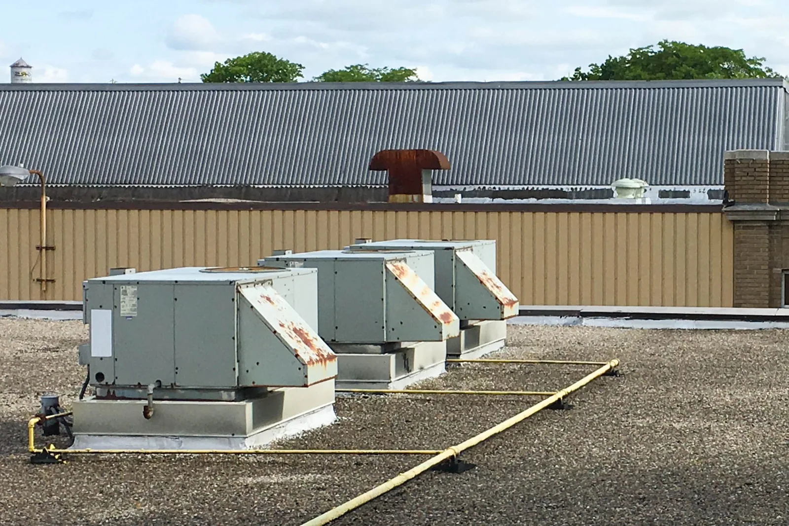 Rooftop Equipment Curb and Support Repair in Rochester, MN
